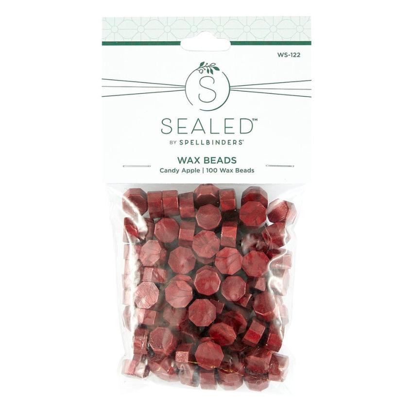 Spellbinders - Wachsperlen "Candy Apple" Wax Beads 