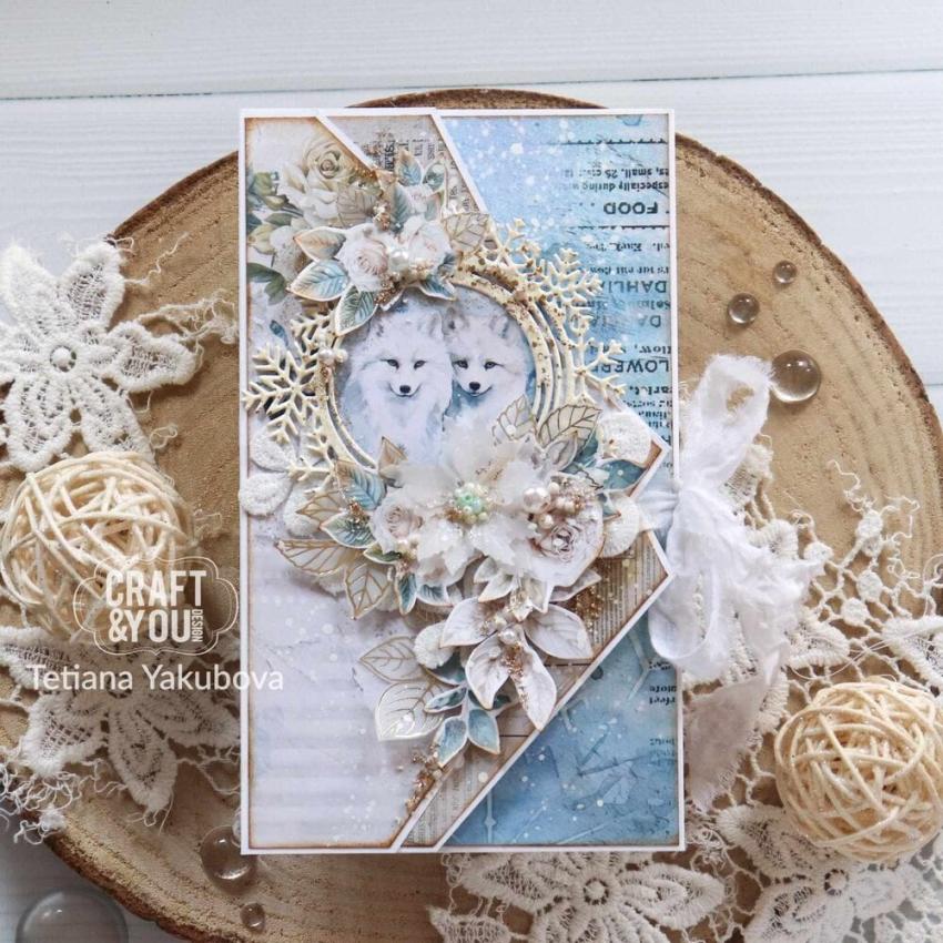 Craft & You Design - Stanzschablone "Snowflakes Frame" Dies