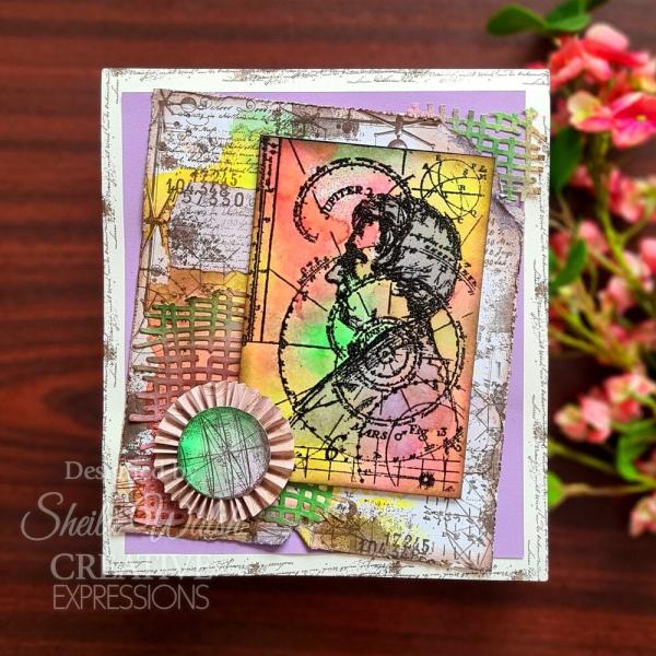 Creative Expressions - Gummistempel A6 "Mr Stargazer" Rubber Stamp