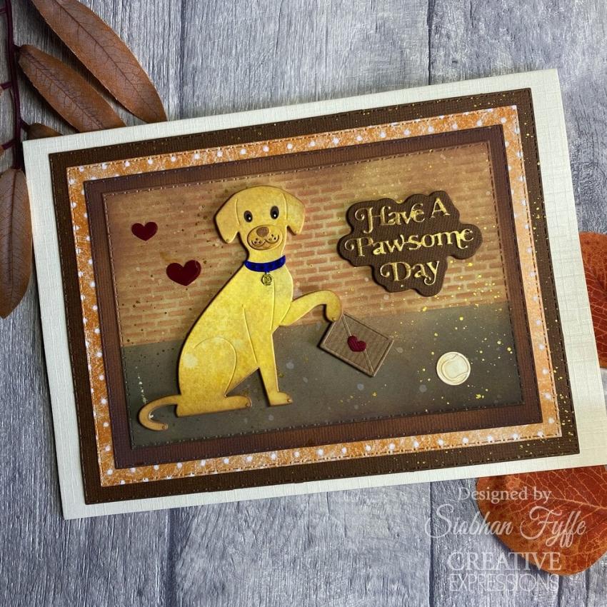 Creative Expressions - Stanzschablone "Pet Pals Bailey" Craft Dies Design by Sue Wilson