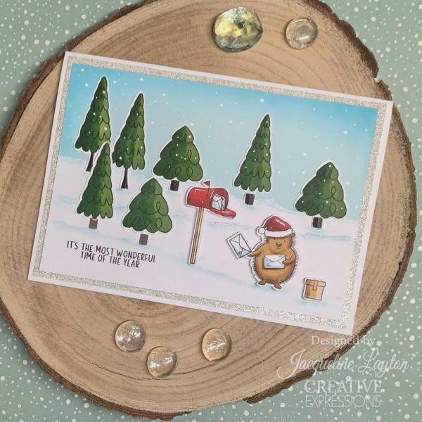 Creative Expressions - Stempelset "Christmas Tree" Clear Stamps 10,2x15,2cm Design by Jane's Doodles