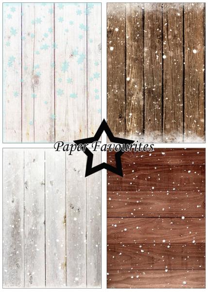 Paper Favourites - Designpapier "Winter Woods" Paper Pack A5 - 24 Bogen