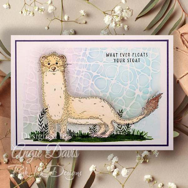 Pink Ink Designs - Stempelset "Stoatally Yours" Clear Stamps