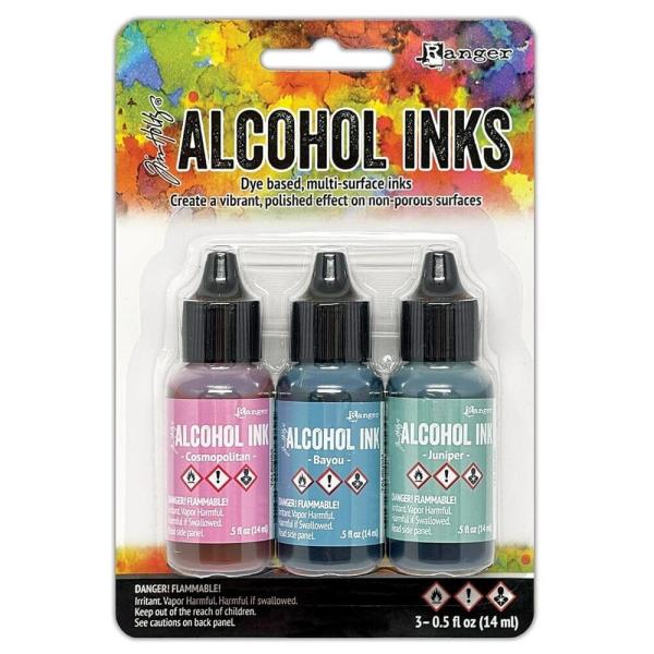 Ranger - Tim Holtz Alkoholtinte "Getaway" Alcohol Ink 3x14ml