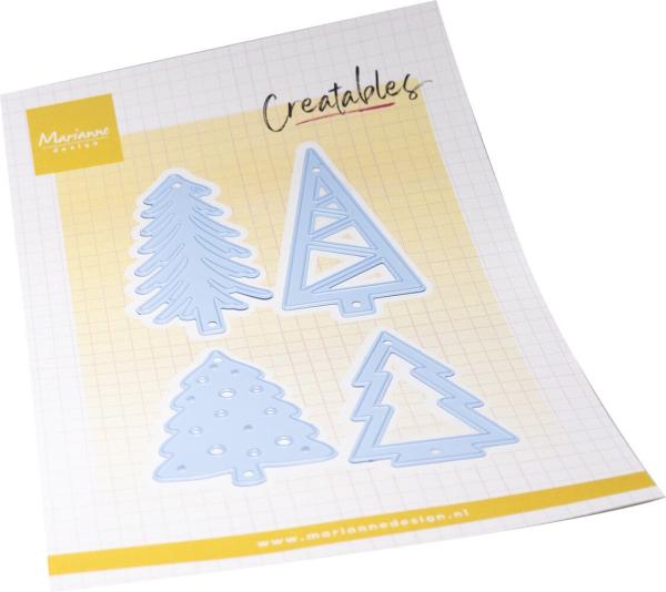 Marianne Design - Präge- und Stanzschablone "Trendy Trees" Creatables Dies