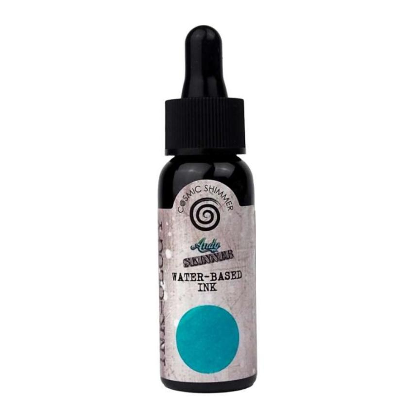 Cosmic Shimmer - Aquarelltinte "Tuscan Teal" Inkology Ink 30ml