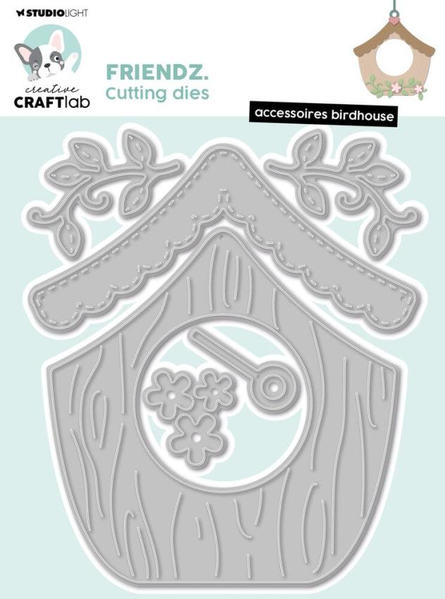 Creative Craft Lab - Studio Light - Stanzschablone "Accessoires Birdhouse" Dies