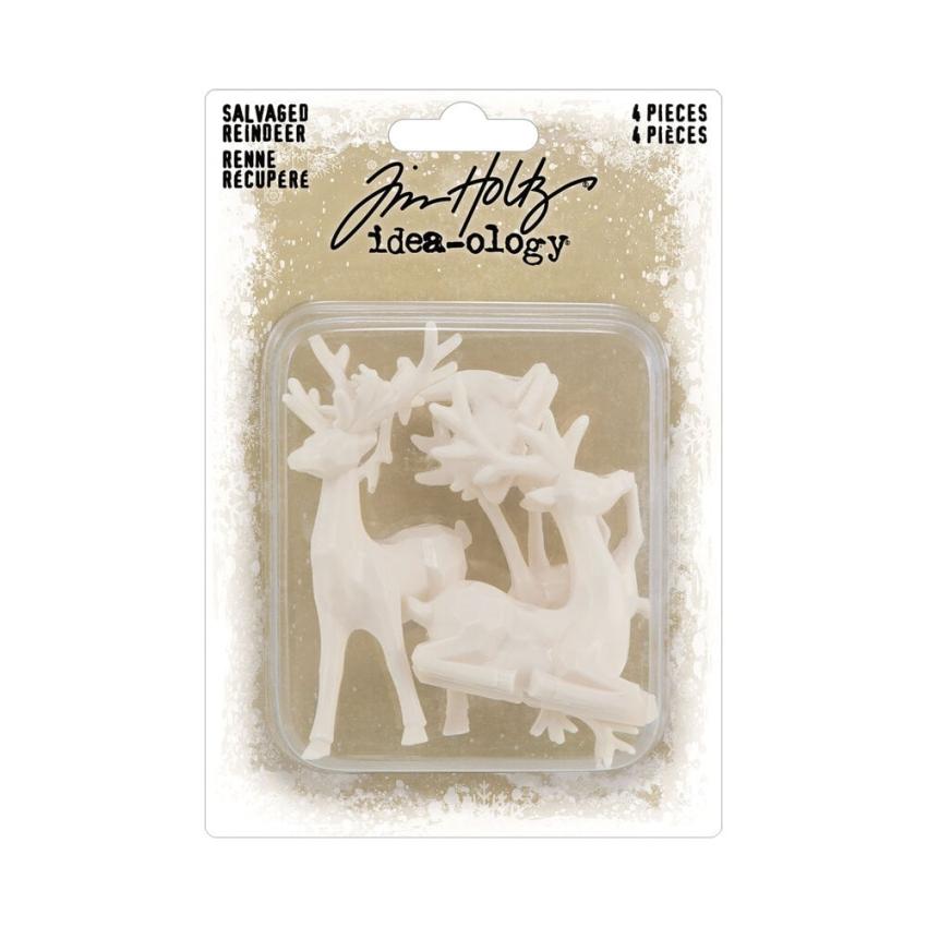 Tim Holtz - Idea Ology - Resin Rentiere "Salvaged Reindeer"