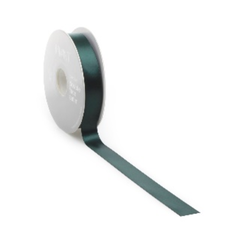 Vivant - Double Face Satinband "Dark Green" 16mmx25m