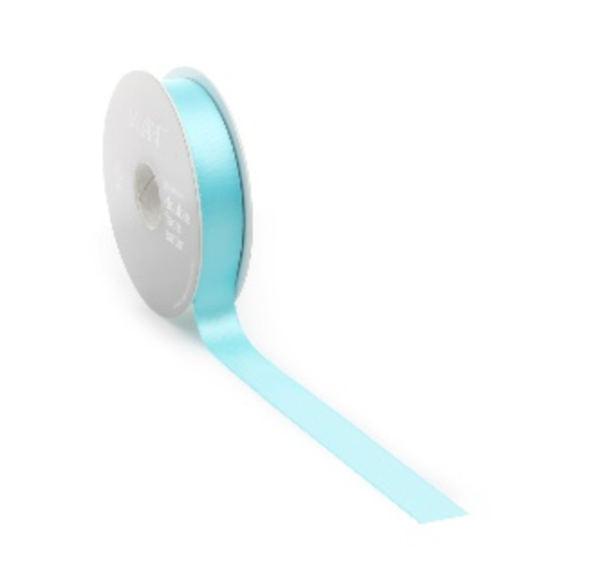 Vivant - Double Face Satinband "Turquoise" 16mmx25m