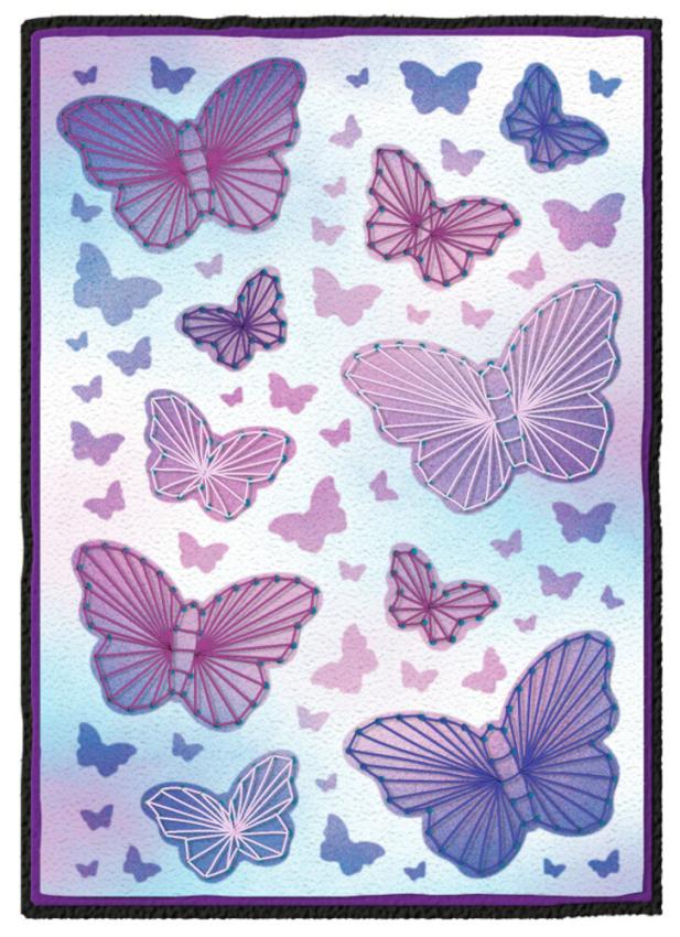 Studio Light - Schablone "Butterflies" Layered Stencil