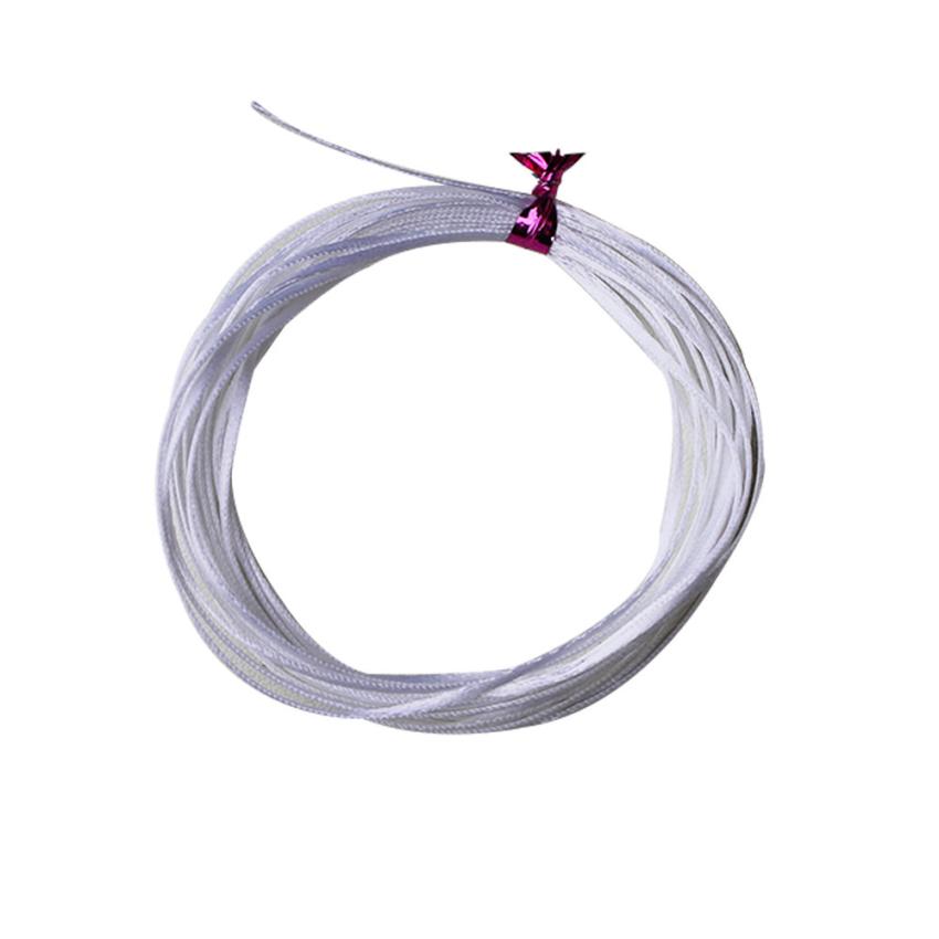 Dress My Craft - Satin Ribbon Twine Band "White" 3m