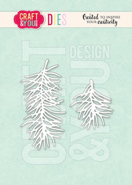 Craft & You Design - Stanzschablone "Fir Branches" Dies