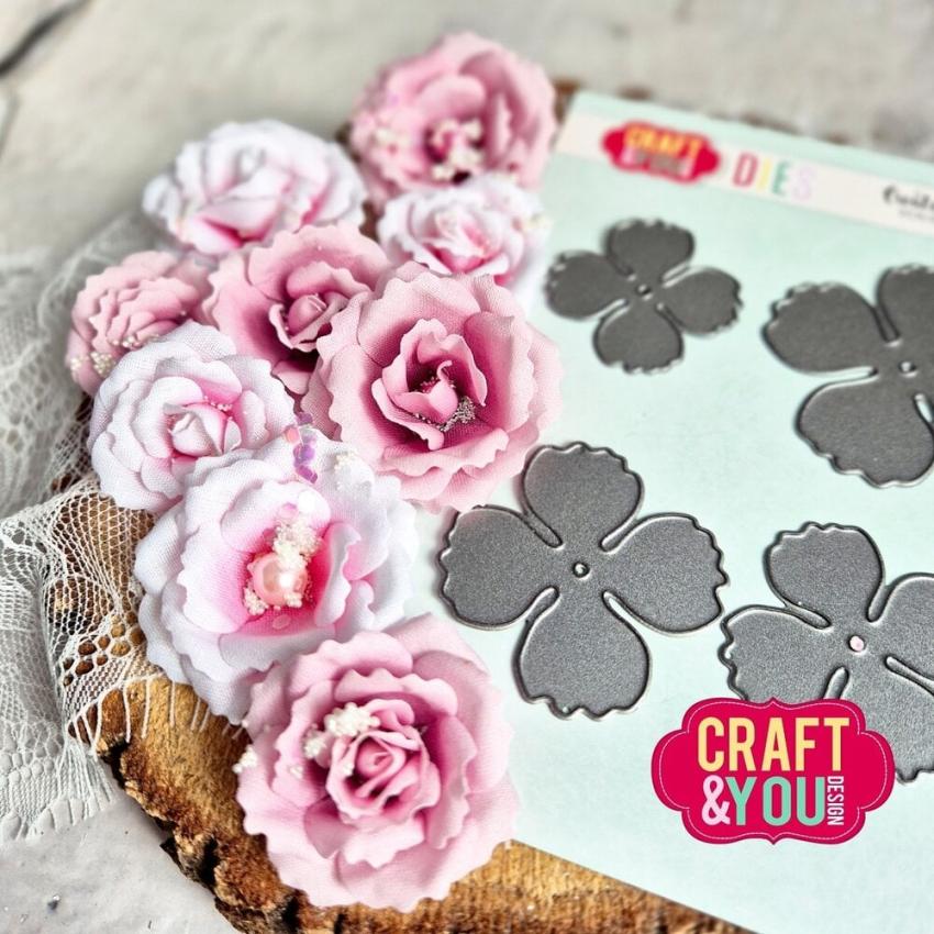 Craft & You Design - Stanzschablone "Magda's Rose" Dies