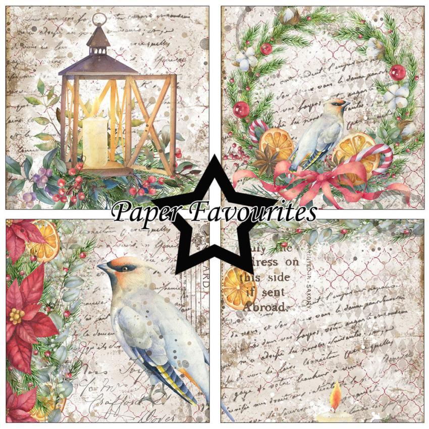 Paper Favourites - Designpapier "Spirit of Christmas" Paper Pack 12x12 Inch 8 Bogen