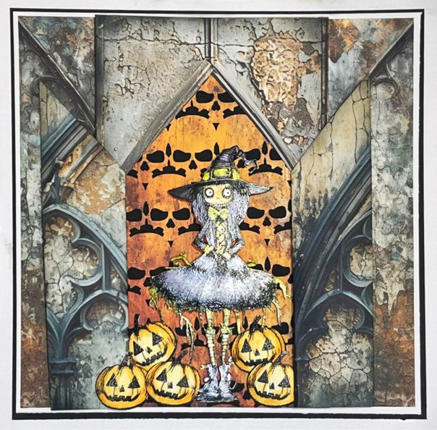 IndigoBlu - Designpapier "Gothic Revival" Paper Pack 8x8 Inch - 24 Bogen