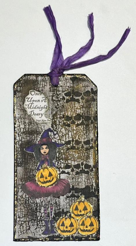 IndigoBlu - Gummistempel Set "Witch Called Wanda" A6 Rubber Stamp