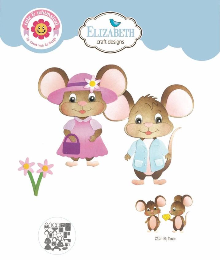 Elizabeth Craft Designs - Stanzschalone "Big Mouse" Dies