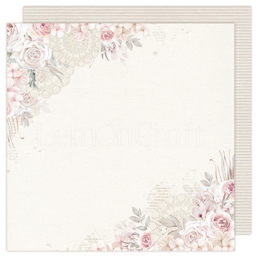 LemonCraft - Designpapier "Linen Story" Paper Pad 12x12 Inch - 6 Bogen