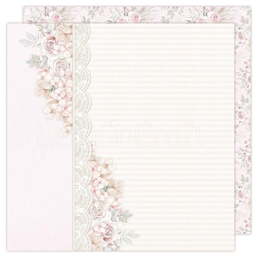 LemonCraft - Designpapier "Linen Story" Paper Pad 12x12 Inch - 6 Bogen