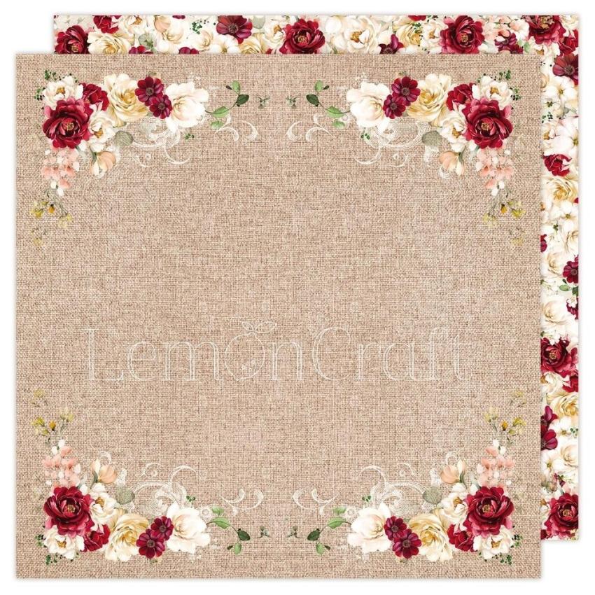 LemonCraft - Designpapier "Memories" Paper Pad 12x12 Inch - 6 Bogen