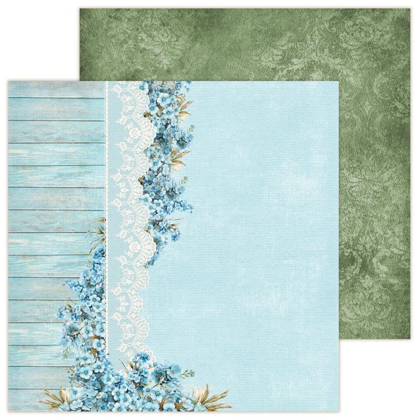 LemonCraft - Designpapier "Dear Diary Forget-Me-Not" Paper Pad 12x12 Inch - 6 Bogen