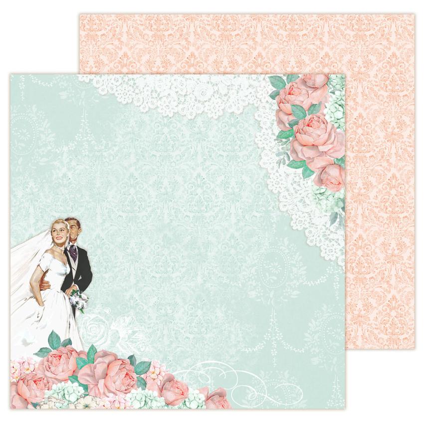 LemonCraft - Designpapier "Love Of My Life" Paper Pad 12x12 Inch - 6 Bogen