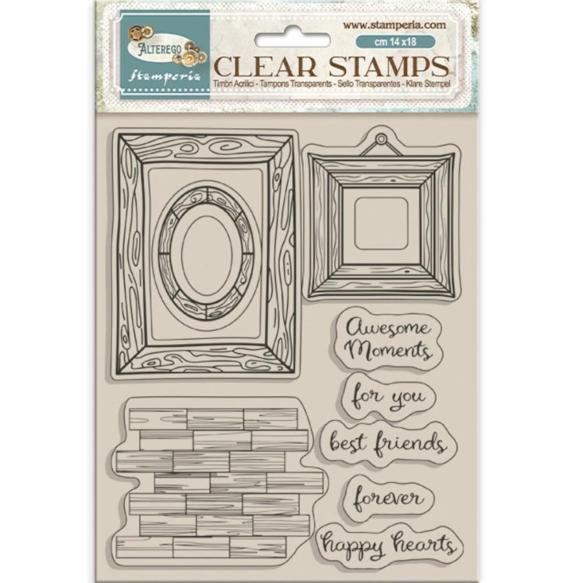 Stamperia - Stempelset "Alterego" Clear Stamps