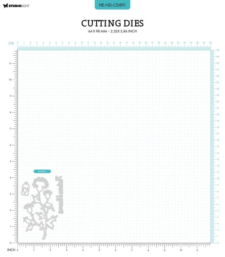 Studio Light - Stanzschablone "Thistle" Dies
