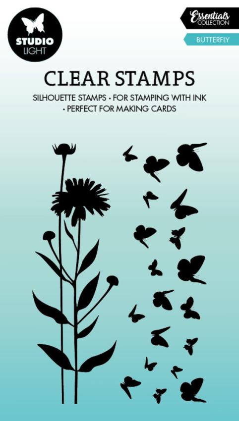 Studio Light - Stempelset "Butterfly" Clear Stamps