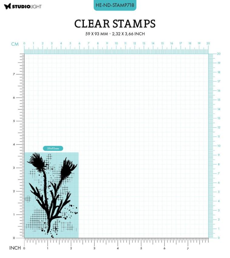 Studio Light - Stempel "Silhouette" Clear Stamps