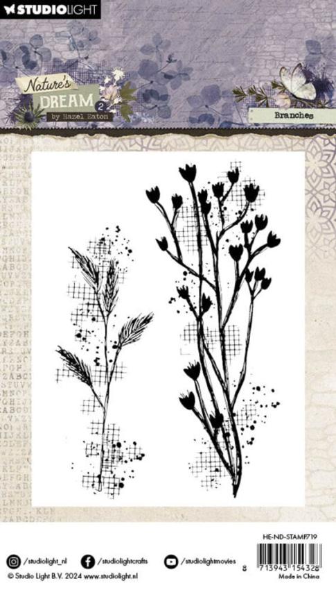 Studio Light - Stempelset "Branches" Clear Stamps