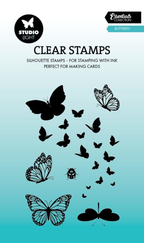 Studio Light - Stempelset "Butterfly" Clear Stamps