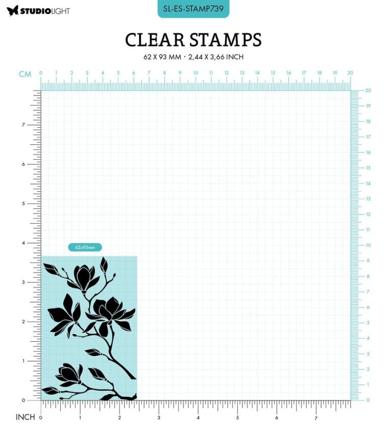 Studio Light - Stempelset "Magnolia" Clear Stamps