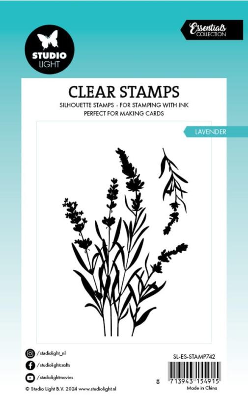 Studio Light - Stempelset "Lavender" Clear Stamps