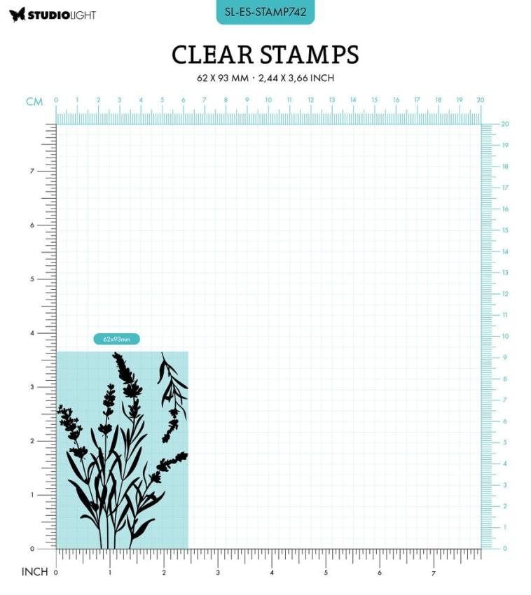 Studio Light - Stempelset "Lavender" Clear Stamps