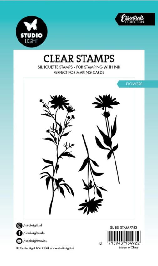 Studio Light - Stempelset "Flowers" Clear Stamps