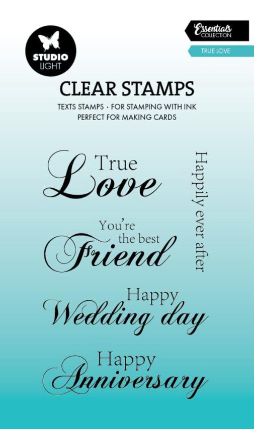 Studio Light - Stempelset "True Love" Clear Stamps