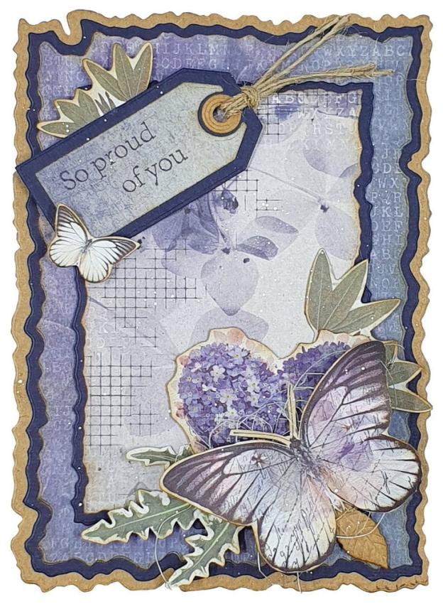 Studio Light - Stanzteile "Nature's Dream 2" Die Cut Block - 20 Bogen