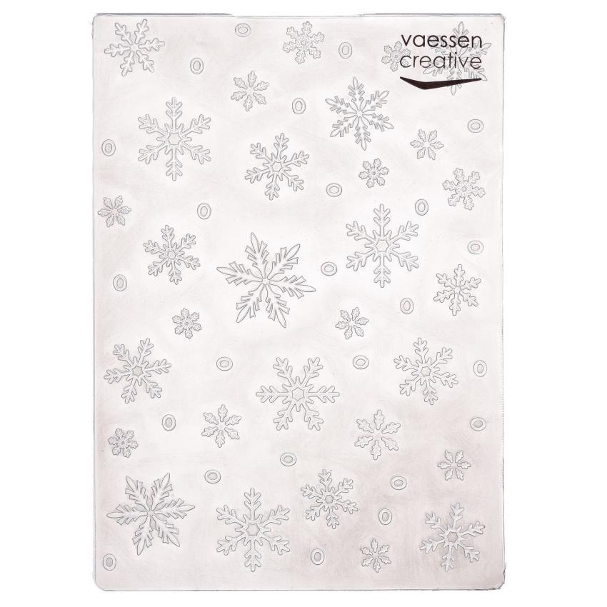 Vaessen Creative - Prägefolder "Schneeflocke" Embossingfolder