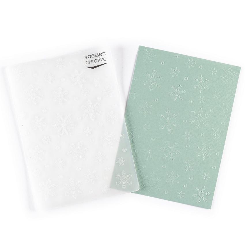 Vaessen Creative - Prägefolder "Schneeflocke" Embossingfolder