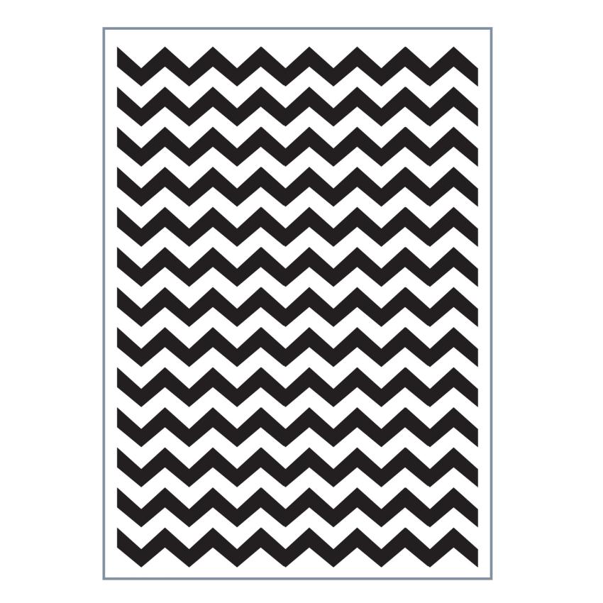 Vaessen Creative - Prägefolder "Chevron" Embossingfolder