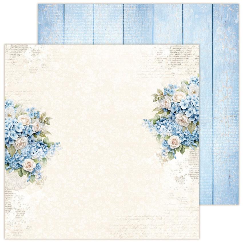 LemonCraft - Designpapier "Dear Diary Hydrangea" Paper Pad 12x12 Inch - 6 Bogen