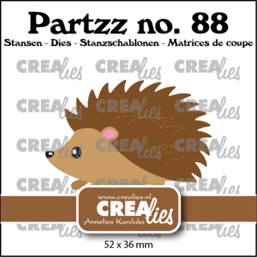 Crealies - Stanzschablone "No. 88 Hedgehog" Partzz Dies