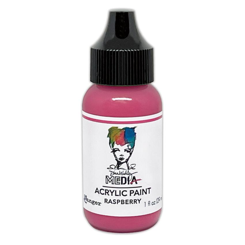 Ranger - Acrylfarbe "Raspberry" Media Acrylic Paint 29ml by Dina Wakley