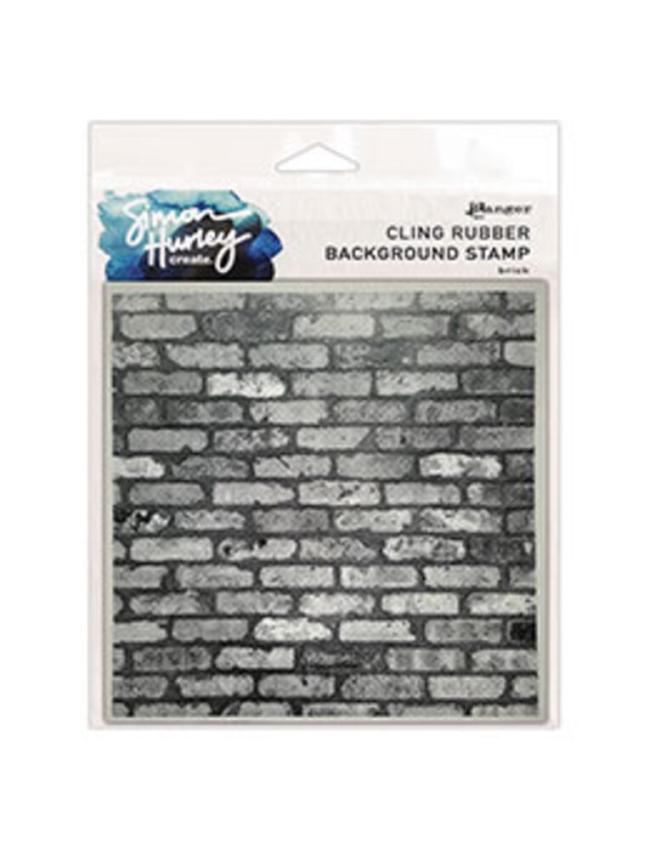 Ranger - Gummistempel by Simon Hurley Create "Brick" Rubber Stamp