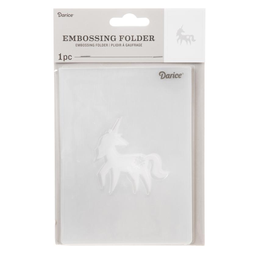 Darice - Prägefolder "Einhorn" Embossingfolder