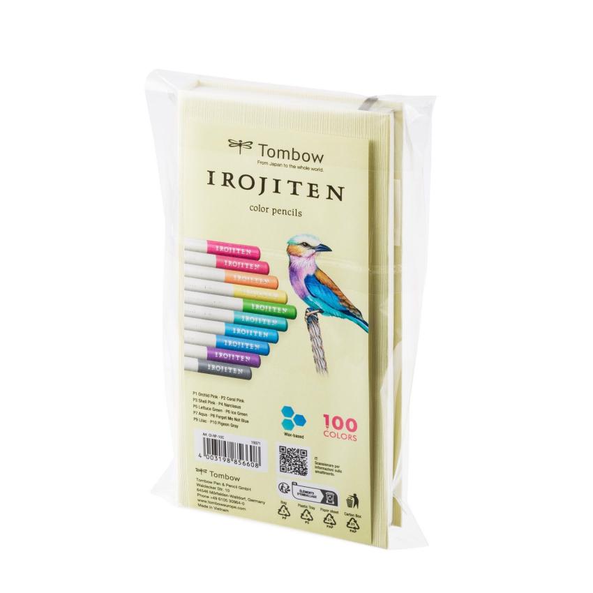 Tombow - Color Pencil IROJITEN "Pale Tone Volume 1" 10 Buntstifte