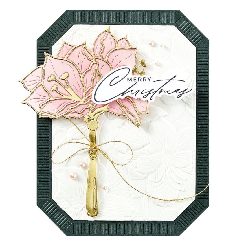 Spellbinders - Prägefolder "Amaryllis Garden" Embossingfolder