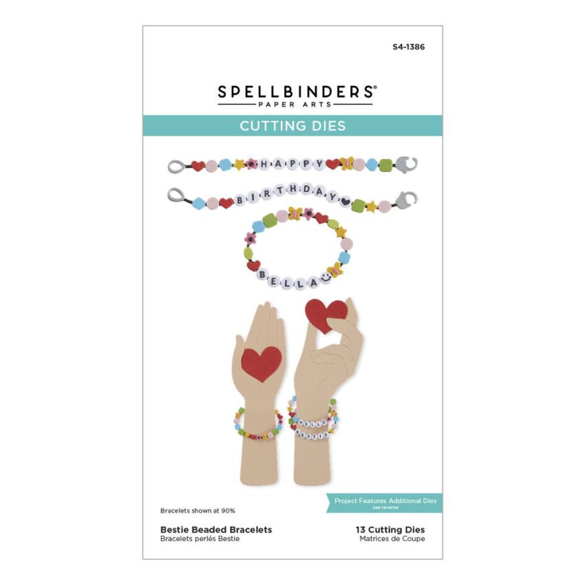 Spellbinders - Stanzschablone "Bestie Beaded Bracelets" Dies